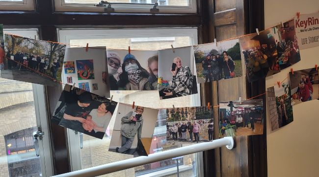 A selection of faces of KeyRing people