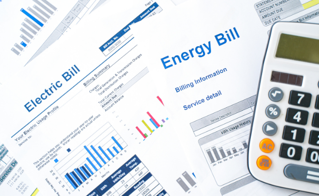 Energy bills and a calculator